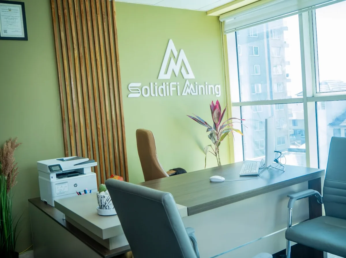 SolidiFi Mining office in Dar es Salaam
